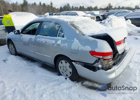 2004 Honda Accord 2.4 Lx from USA, damaged, VIN 1HGCM563X4A011895